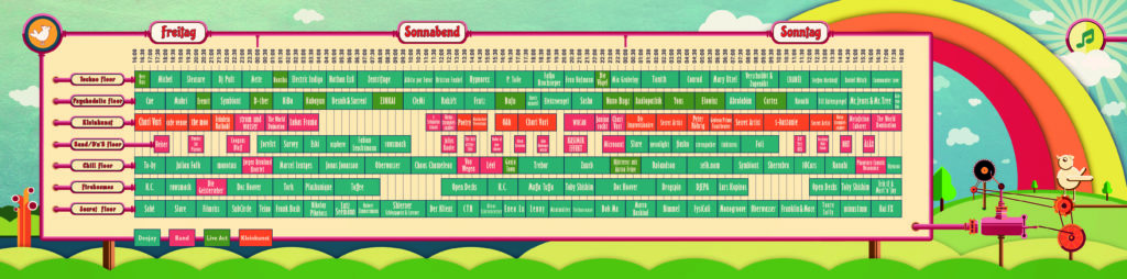 Timetable Simsalaboom Festival 2017